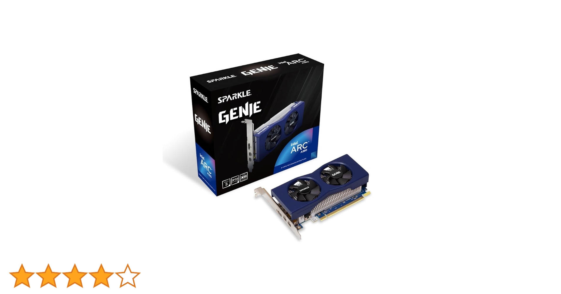 SPARKLE intel ARC A380 グラフィックボード SPARKLE Intel Arc A380 GENIE｜SPARKLE｜株式会社アユート PC